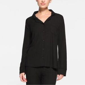 Skims Soft Lounge Sleep Top in Onyx